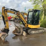 Caterpillar 303.5E CR Mini-pelle Hydraulique 3.58T Compact Radius d'Occasion 2013