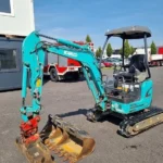 Kobelco SK17 SR-3 Mini-pelle 1,73 Tonne d'occasion 2018 - 800 heures - Moteur Deutz