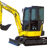 Komatsu PC26MR Mini-pelle 2,8 Tonnes d'occasion 2013 - 4132 heures - Godet de 45 cm