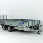 Ifor Williams CT166 Remorque plateau porte-véhicules d'occasion PTAC 3,5T - 192x487 cm - 2 essieux