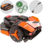 Worx Landroid Vision S250 WR202E Tondeuse robot de pelouse sans fil 250 m² Neuve - Mulching