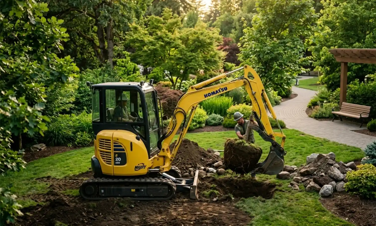 Komatsu PC20MR-2