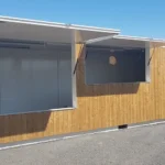 Conteneur Bar 40 Pieds Finition Aspect Bois - Neuf