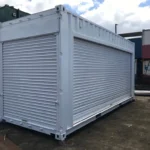 Conteneur High Cube 20 Pieds avec Volet Roulant Électrique