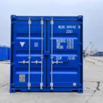 Conteneur Maritime 20 Pieds Bleu - Comme Neuf